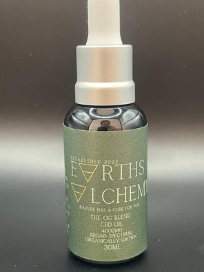 Earths Alchemy 1000mg Doggy Blend CBD Oil, natural and gentle pain relief for your pet - Earths Alchemy Oils
